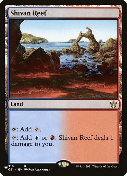 Shivan Reef, The List Reprints 316