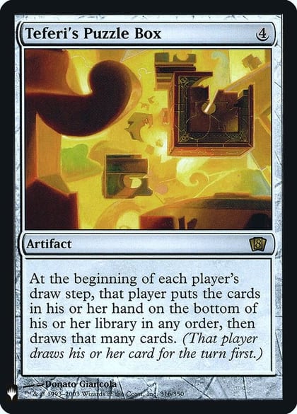 Teferi's Puzzle Box, The List Reprints 316