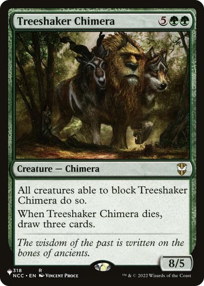 Treeshaker Chimera, The List Reprints 318