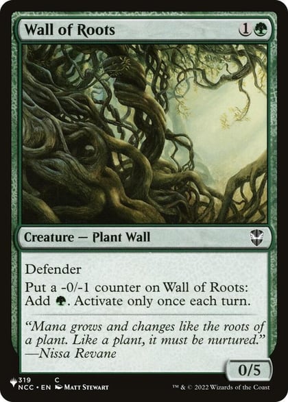 Wall of Roots, The List Reprints 319/093