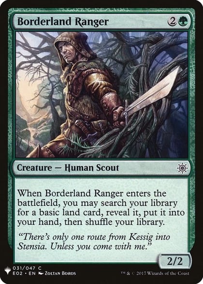 Borderland Ranger, The List Reprints 31