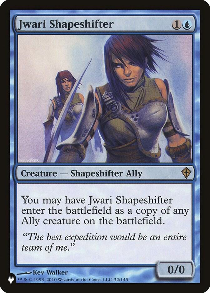 Jwari Shapeshifter, The List Reprints 32/145