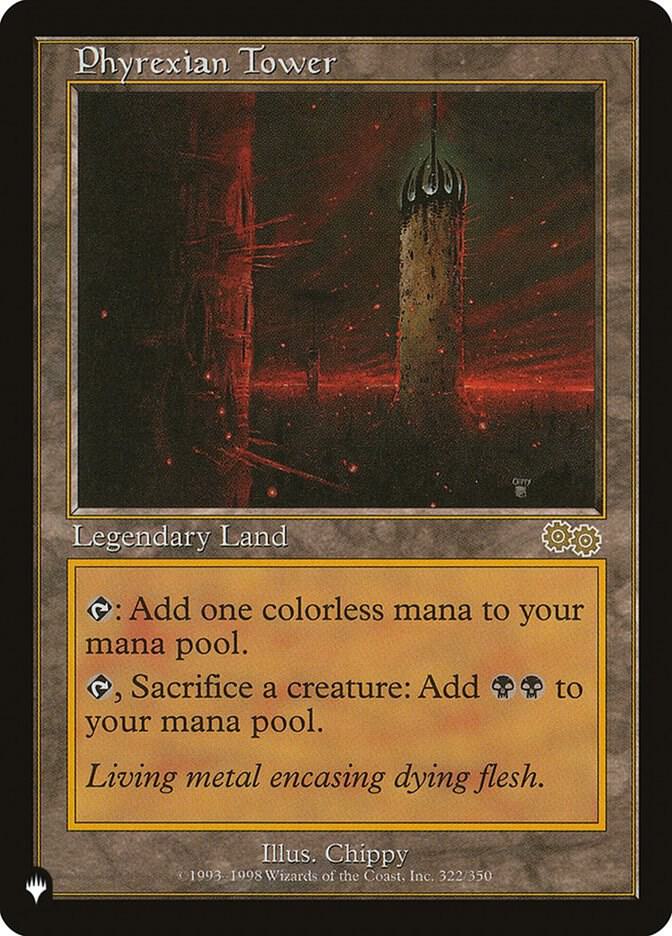 Phyrexian Tower, The List Reprints 322/350