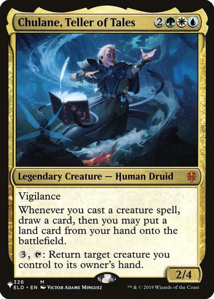 Chulane, Teller of Tales, The List Reprints 326/269