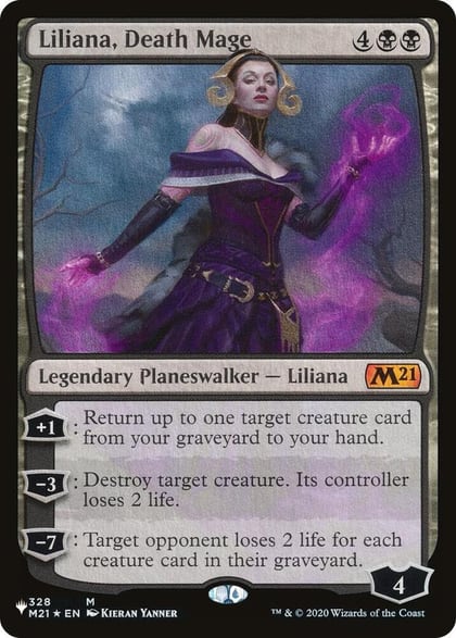 Liliana, Death Mage, The List Reprints 328/274