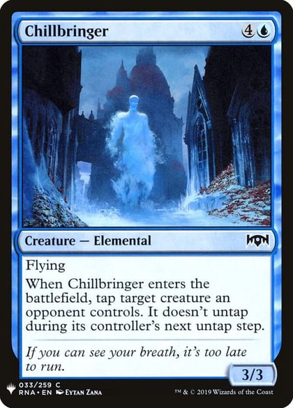 Chillbringer, The List Reprints 33