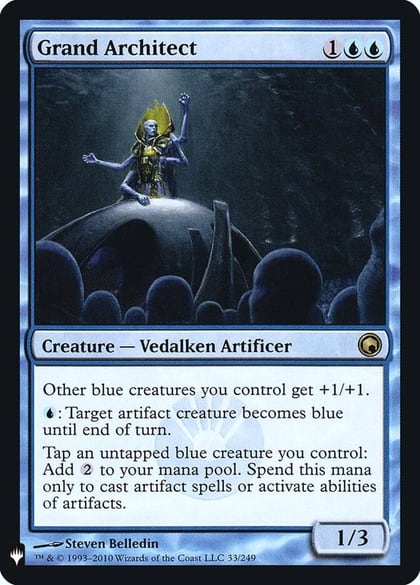 Grand Architect, The List Reprints 33