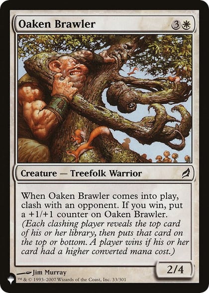Oaken Brawler, The List Reprints 33/301