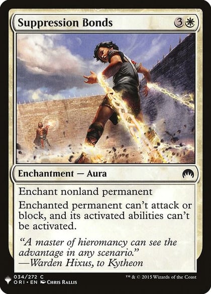 Suppression Bonds, The List Reprints 34