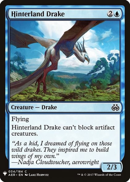 Hinterland Drake, The List Reprints 34