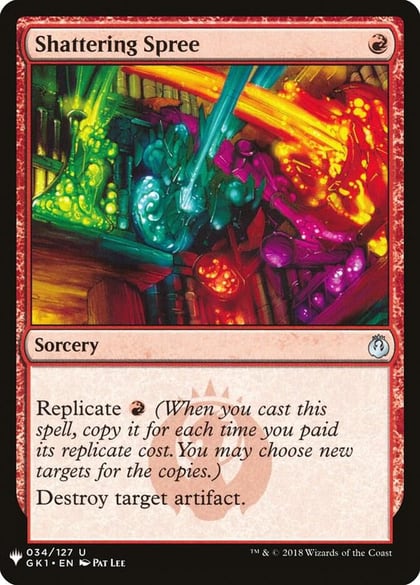Shattering Spree, The List Reprints 34