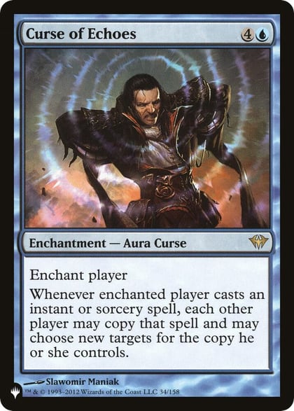 Curse of Echoes, The List Reprints 34/158
