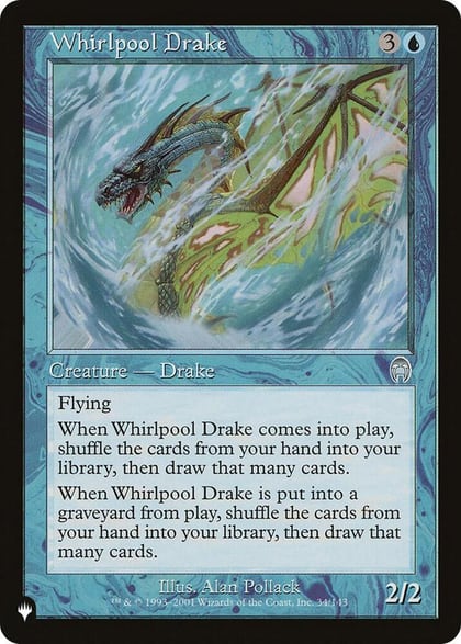 Whirlpool Drake, The List Reprints 34/143