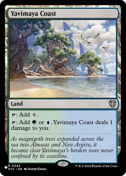 Yavimaya Coast, The List Reprints 342