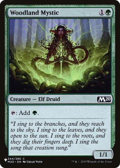 Woodland Mystic, The List Reprints 344/280