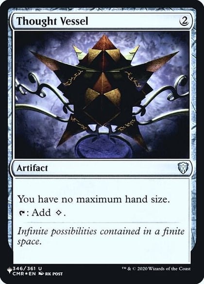 Thought Vessel (CMR), The List Reprints 346