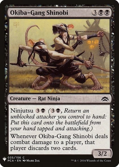 Okiba-Gang Shinobi, The List Reprints 35