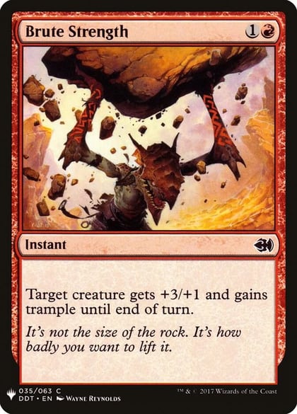 Brute Strength, The List Reprints 35