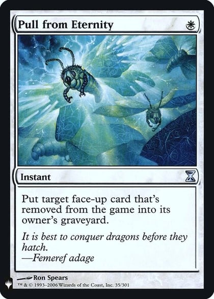Pull from Eternity, The List Reprints 35