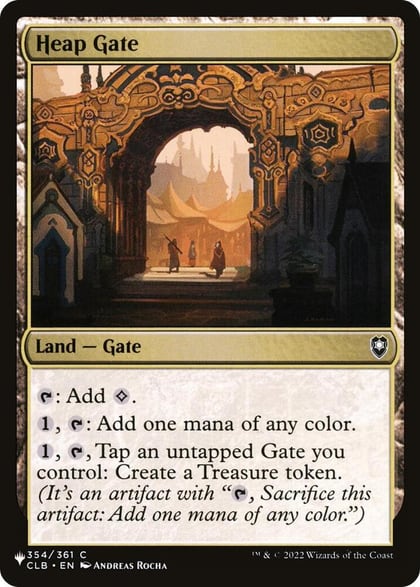 Heap Gate, The List Reprints 354/361