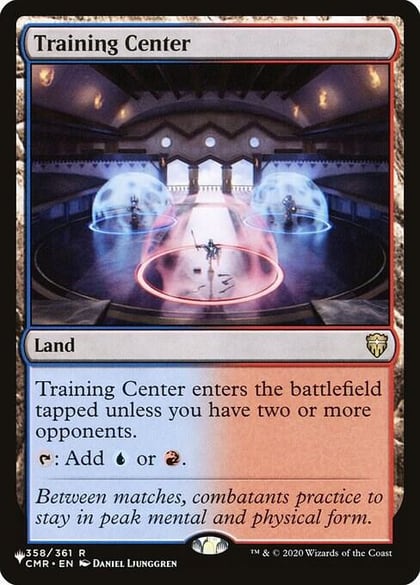 Training Center, The List Reprints 358