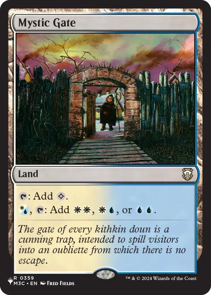Mystic Gate, The List Reprints 359