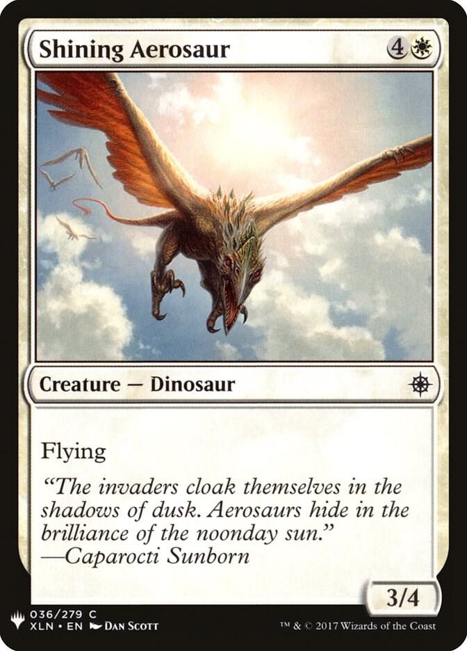 Shining Aerosaur, The List Reprints 36