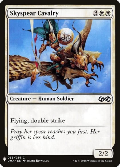 Skyspear Cavalry, The List Reprints 36