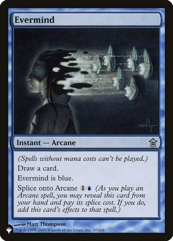 Evermind, The List Reprints 37/165