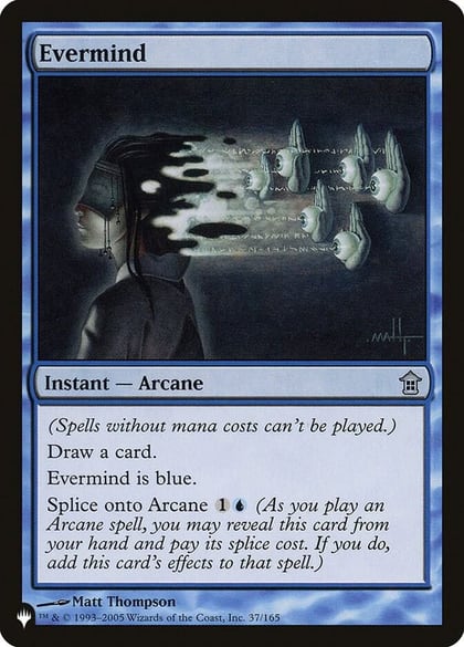 Evermind, The List Reprints 37/165