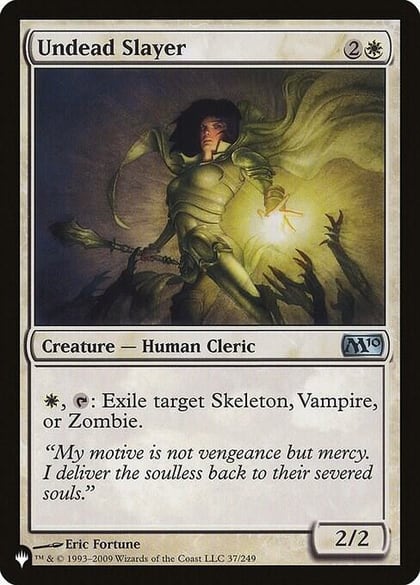 Undead Slayer, The List Reprints 37/249