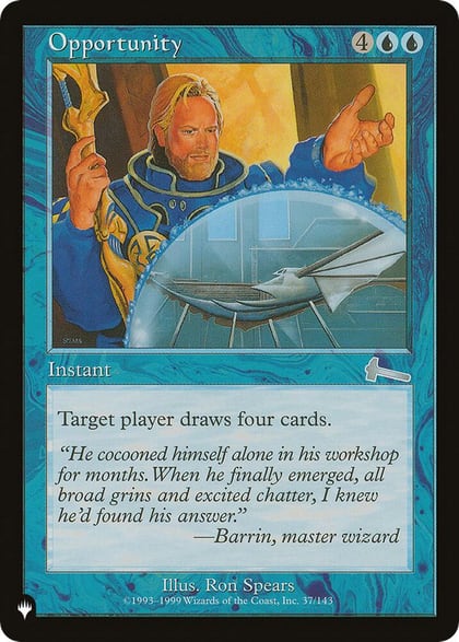Opportunity (ULG), The List Reprints 37/143