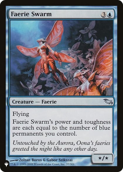 Faerie Swarm, The List Reprints 37/301