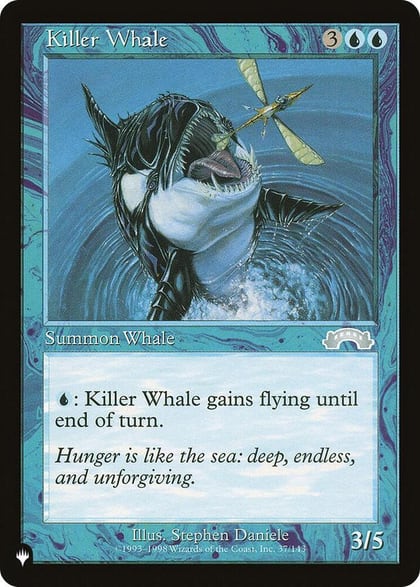 Killer Whale, The List Reprints 37/143