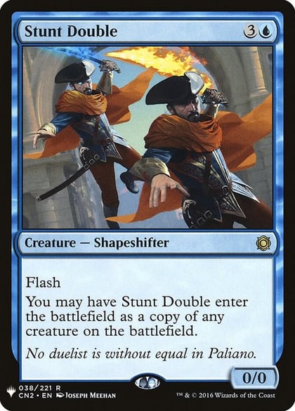 Stunt Double, The List Reprints 38