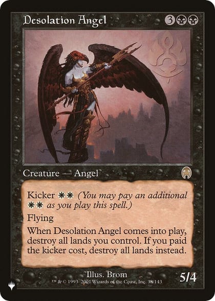 Desolation Angel, The List Reprints 38/143