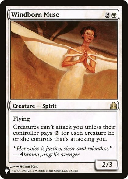 Windborn Muse, The List Reprints 38/318