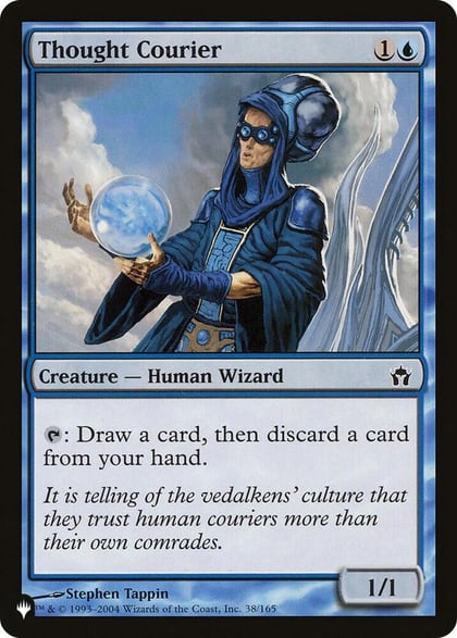 Thought Courier, The List Reprints 38/165