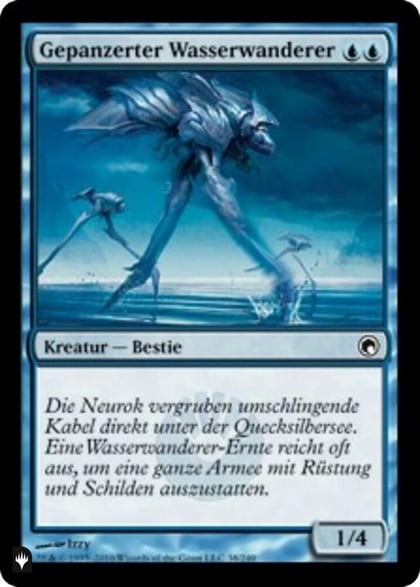 Plated Seastrider (German), The List Reprints 38
