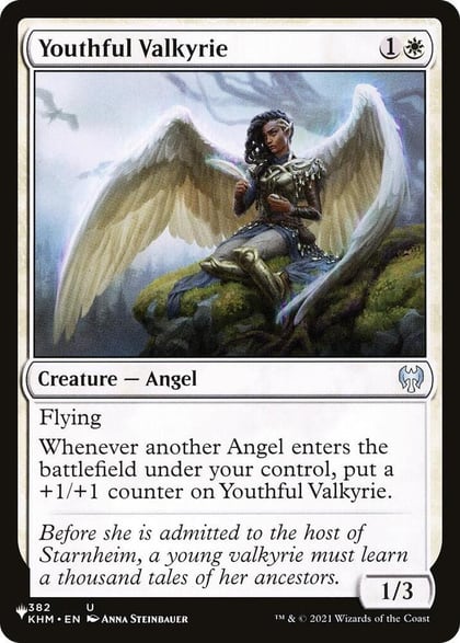 Youthful Valkyrie, The List Reprints 382/285