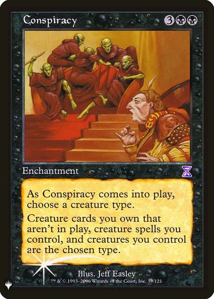 Conspiracy, The List Reprints 39