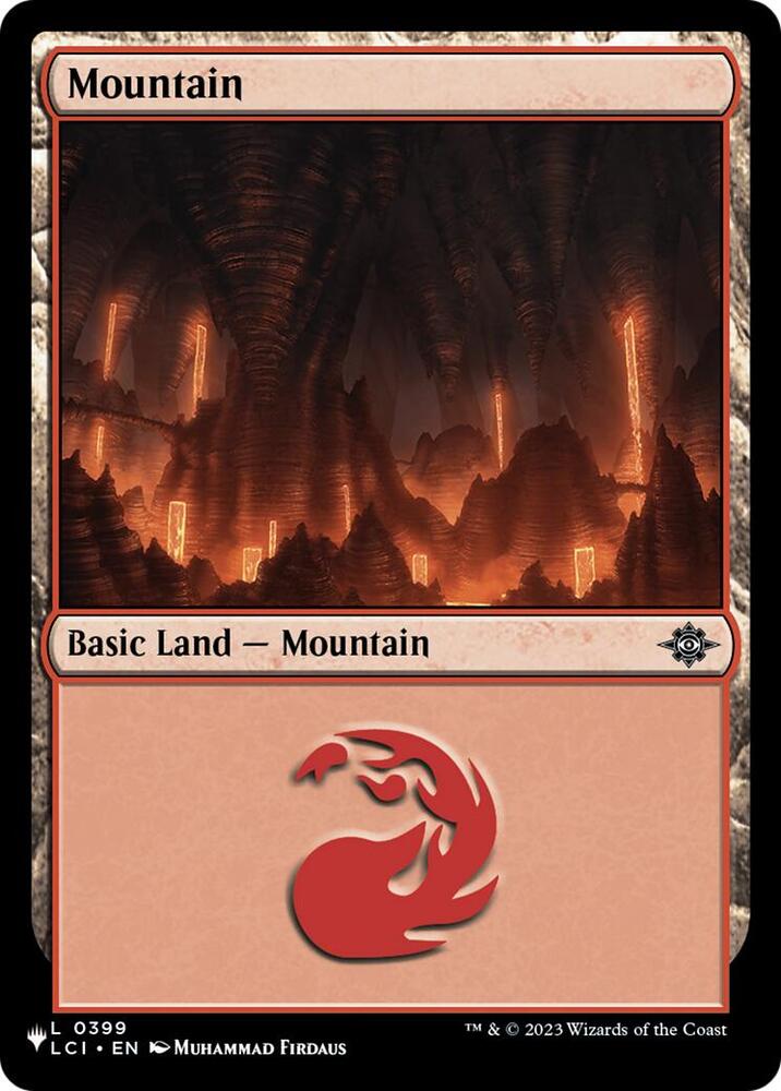 Mountain (LCI), The List Reprints 399