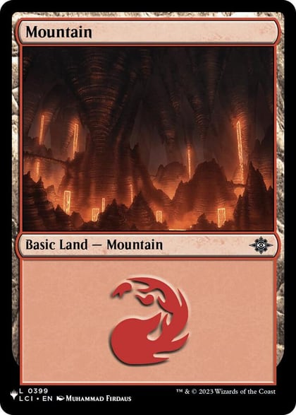 Mountain (LCI), The List Reprints 399