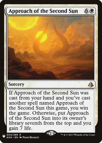 Approach of the Second Sun, The List Reprints 4