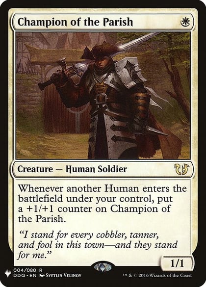 Champion of the Parish, The List Reprints 4