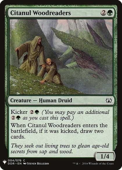 Citanul Woodreaders, The List Reprints 4