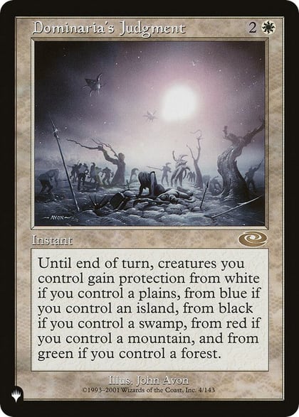 Dominaria's Judgment, The List Reprints 4/143