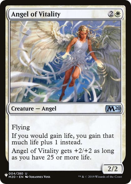 Angel of Vitality, The List Reprints 4