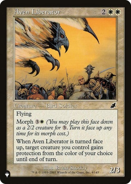 Aven Liberator, The List Reprints 4/143