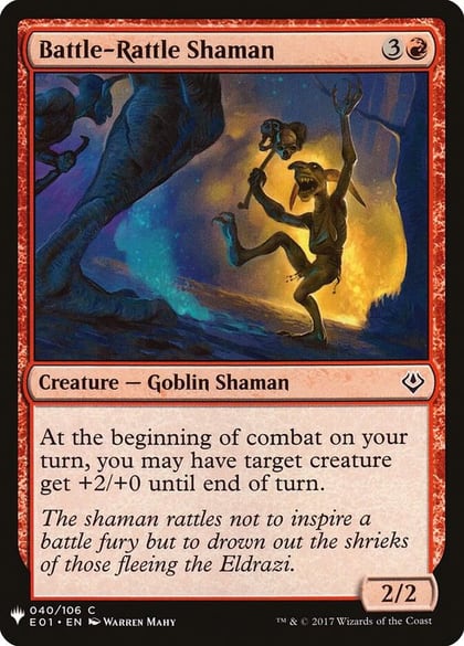 Battle-Rattle Shaman, The List Reprints 40